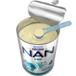 Nestlé NAN PRO 4 mjölkdryck för barn 800g burk open 2